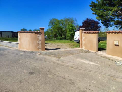 Création d'entrée de propriété à Lentilly