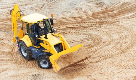 Travaux de terrassement pour construction de maison à Charbonnières-les-bains